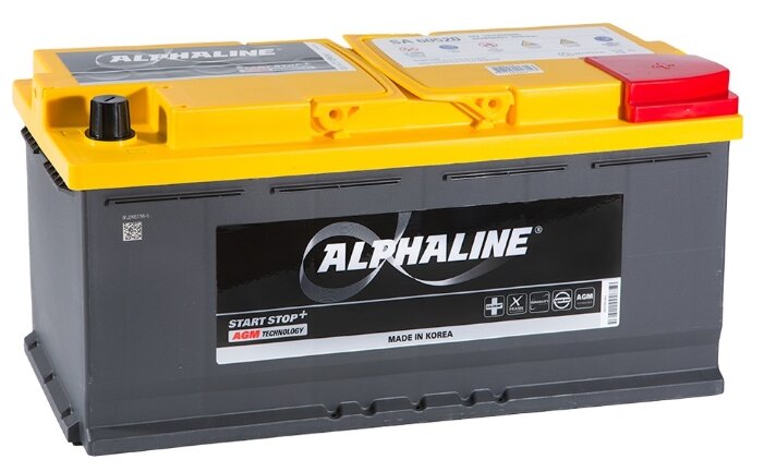 Автомобильный аккумулятор AlphaLine AGM 105 Ач (SA 60520)