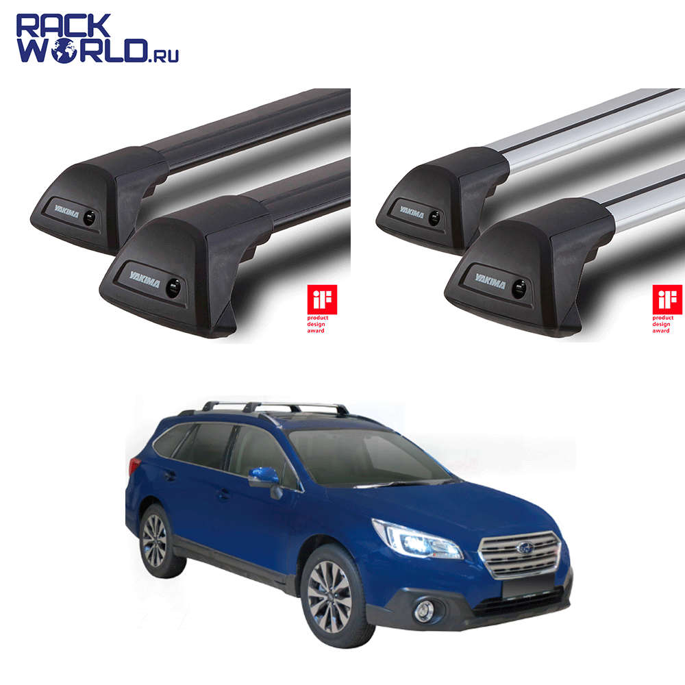 Багажник на крышу Yakima (Whispbar) Subaru Outback 5 Door Estate с 2015