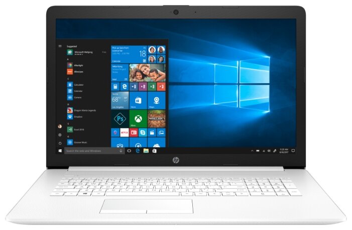 Ноутбук HP 17-ca2003ur (AMD Athlon 3050U 2300MHz/17.3quot;/1600x900/4GB/128GB SSD/DVD-RW/AMD Radeon Graphics/Wi-Fi/Bluetooth/Windows 10 Home)