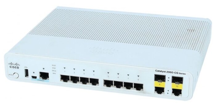 Коммутатор Cisco WS-C2960CG-8TC-L