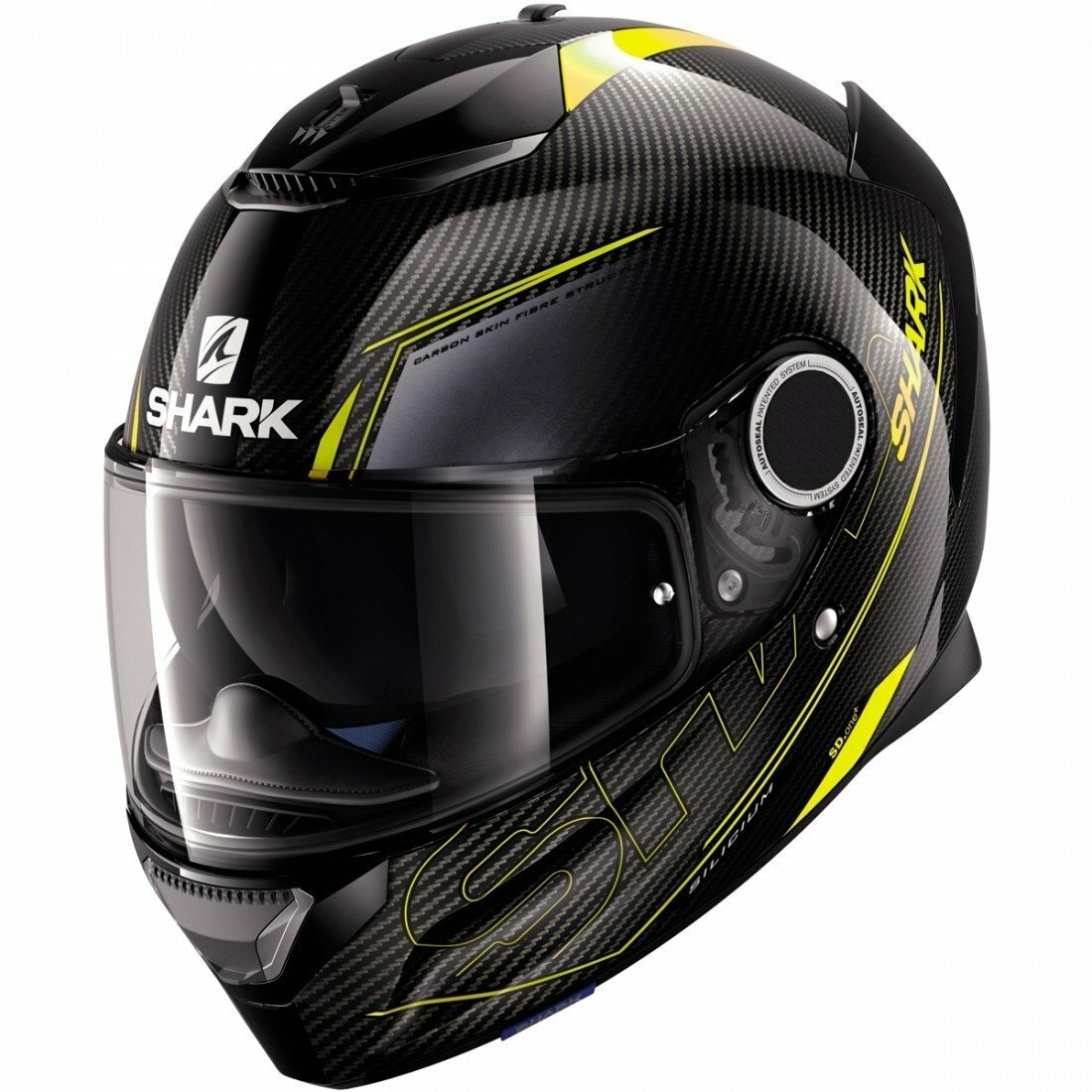 SHARK Шлем SPARTAN CARBON 1.2 Silicium DYA