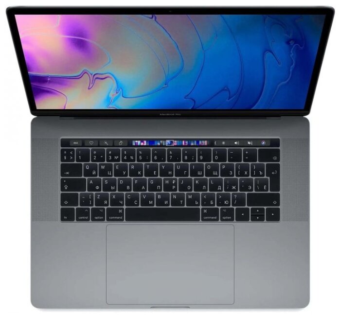 Ноутбук Apple MacBook Pro 15 with Retina display Mid 2019 (Intel Core i9 9980HK 2400MHz/15.4quot;/2880x1800/32GB/4096GB SSD/DVD нет/AMD Radeon Pro Vega 20 4GB/Wi-Fi/Bluetooth/macOS)