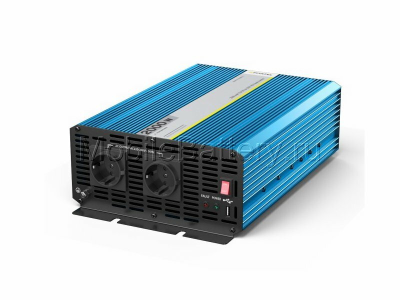 Инвертор KV-P2000RU.12 (12В/220В, чистый синус, 2000W)