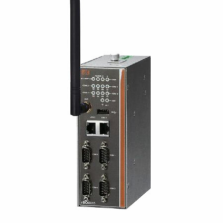 Защищенный компактный компьютер DIN-рейка Axiomtek rBOX610-FL