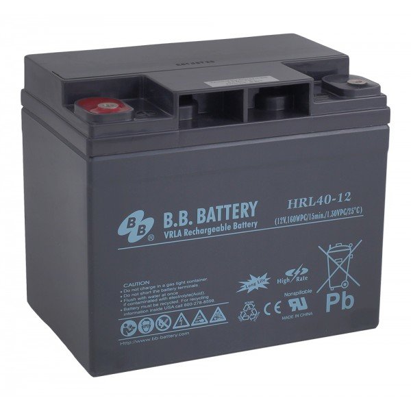 Аккумуляторная батарея B.B.Battery HRL 40-12