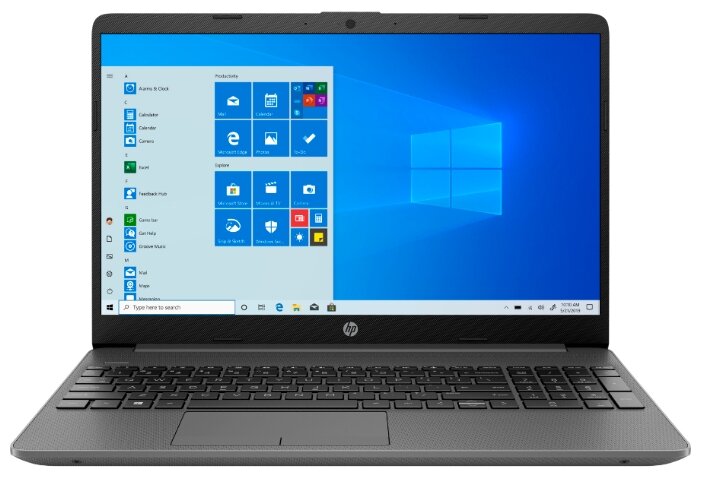 Ноутбук HP 15-dw2016ur (Intel Core i3 1005G1 1200MHz/15.6quot;/1366x768/4GB/1000GB HDD/DVD нет/Intel UHD Graphics/Wi-Fi/Bluetooth/Windows 10 Home)
