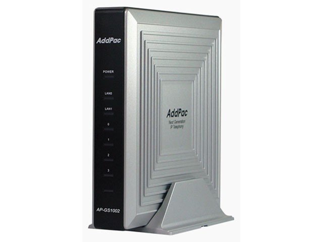 AddPac AP-GS1002C - VoIP-GSM шлюз, 2 GSM канала, SIP  H.323, CallBack, SMS. Порты 2хFXO, Ethernet 2