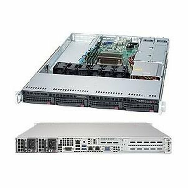 Платформа системного блока SYS-5019S-WR 1U 2x500W Rackmount SC815TQC-R504WB X11SSW-F (LGA1151 4xDDR4 4xSATA3 2xUSB3.0 2xUSB2.0 VGA Left riser slot:PCI-E3.0x16 or 2xPCI-E3.0x8 PCI-E3.0x4(in x8) M.2 PCI-E3.0 x4)