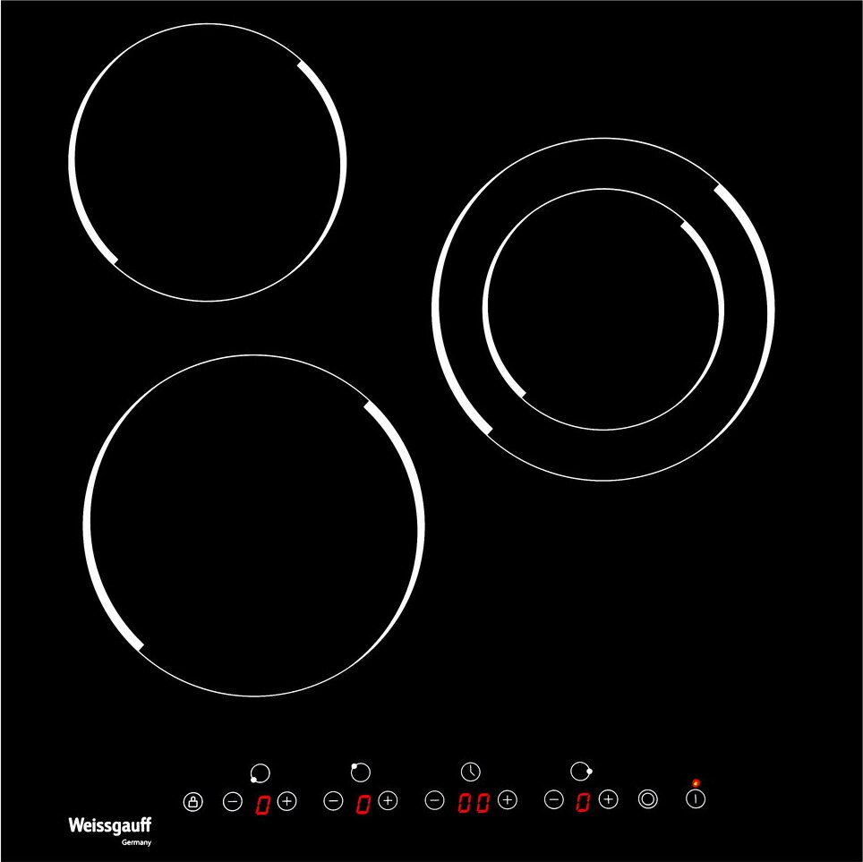 Электрическая варочная панель Weissgauff HVF 431 B