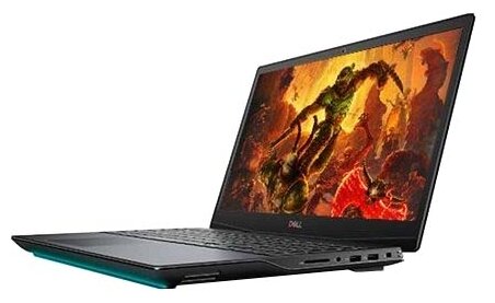 Ноутбук DELL G5 15 5500 (Intel Core i7 10750H 2600MHz/15.6quot;/1920x1080/8GB/512GB SSD/DVD нет/NVIDIA GeForce GTX 1660 Ti 6GB/Wi-Fi/Bluetooth/Windows 10 Home)