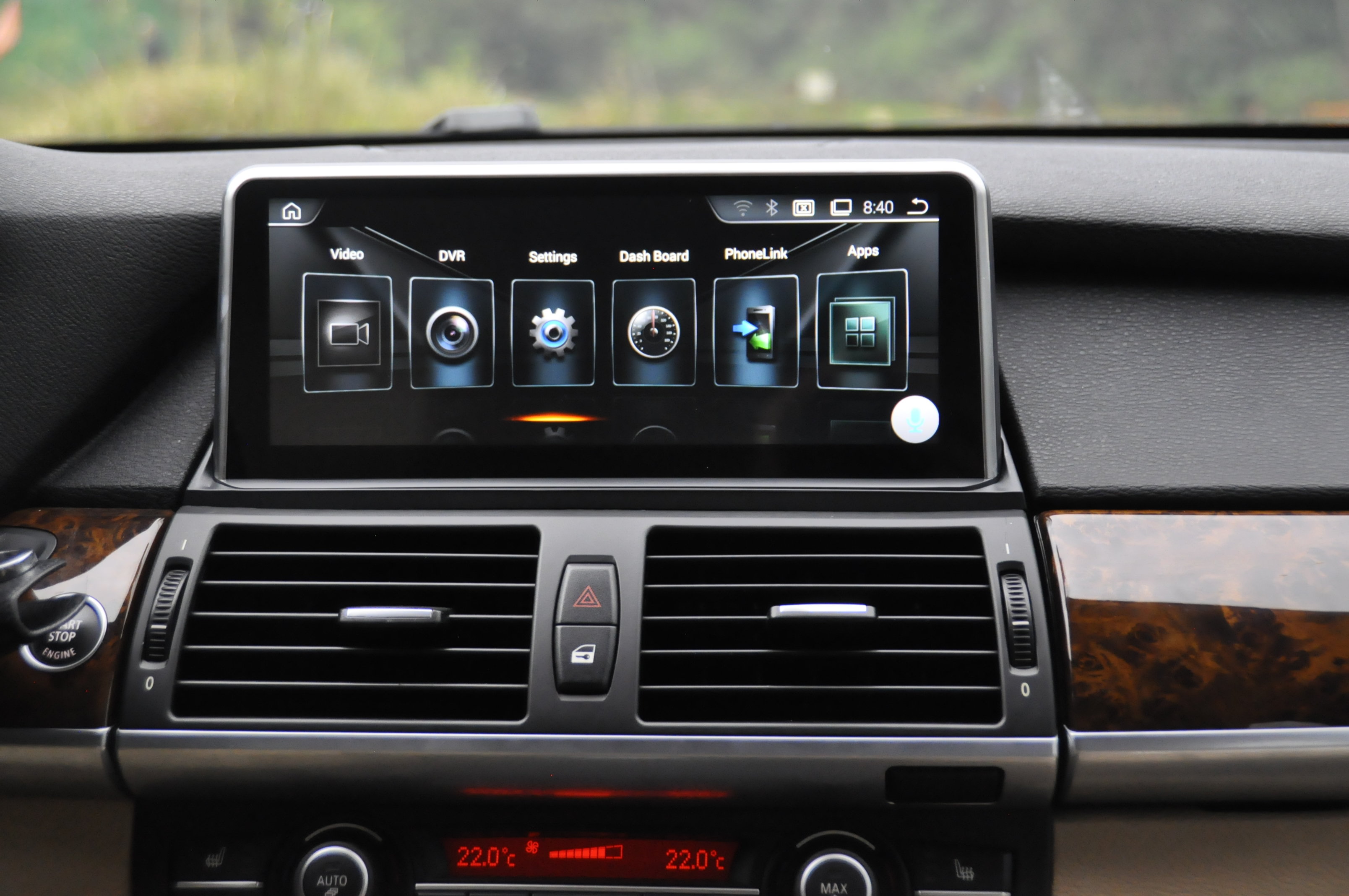 Radiola TC-8215 штатный монитор 10,2 дюйма на Android 8.1 для BMW X5,X6