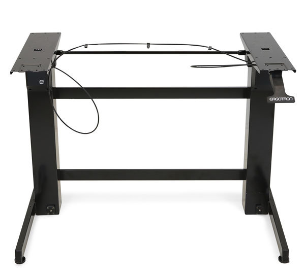 Ergotron 24-388-009 WorkFit-B, Sit-Stand Base, HD, регулируемый по высоте стол без столешницы