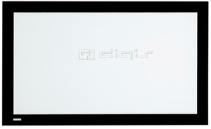 Digis Экран настенный на раме DSVFS-16903L (Velvet, формат 16:9, 100quot;, 237х140, рабочая поверхность 221x124, MW, рама 80мм обтянута чёрным бархатом)