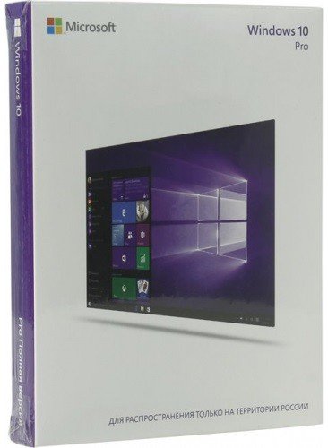 Программное обеспечение Microsoft Windows 10 BOX USB Professional x32/x64 Rus FQC-09118/FQC-10150
