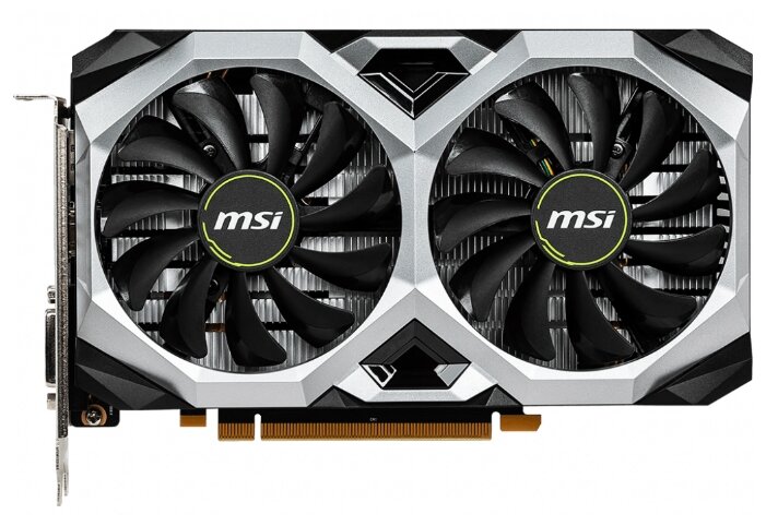 Видеокарта MSI GeForce GTX 1660 SUPER 1785MHz PCI-E 3.0 6144MB 14000MHz 192 bit DVI HDMI DisplayPort HDCP VENTUS XS V1