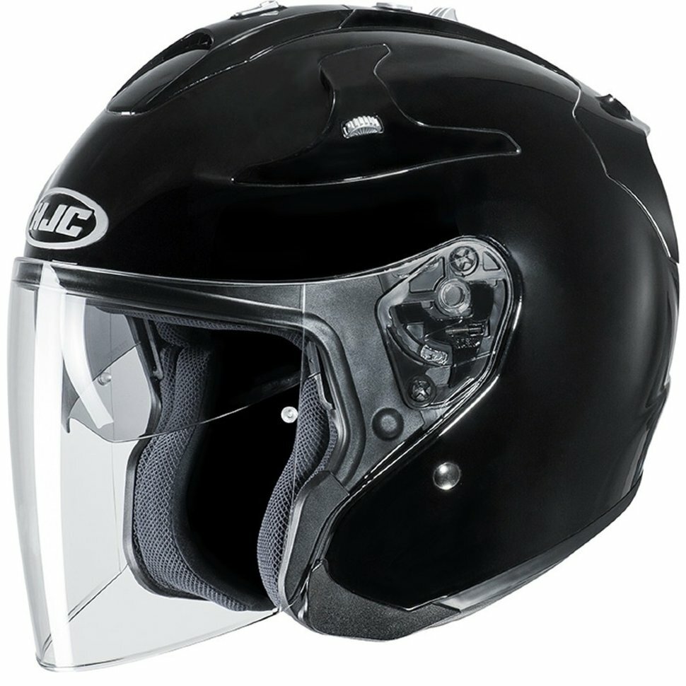 Шлем открытый HJC FG-JET SOLID (черный, L)