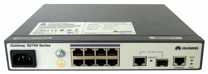 Коммутатор HUAWEI S2700-9TP-SI-AC