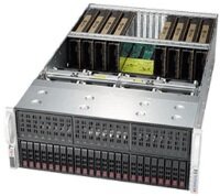 Серверная платформа Supermicro SuperServer 4U 4029GP-TRT (SYS-4029GP-TRT), 4U, 2 x LGA3647, Intel C622, 24 x DDR4, 24 x 2.5quot; SATA, 2x10 Gigabit Ethernet (10 Гбит/с), 2000 Вт