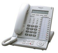 Цифровой системный телефон Panasonic KX-T7633RU-W / KX-T7633RU-B Белый