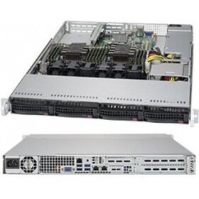 Серверная платформа Supermicro SuperServer 1U 6019P-WT noCPU(2)Scalable/TDP 70-165W/ memory(12)/ SATARAID 0/1/5/10/ HDD(4)LFF/2xGE/ 2xFH, 1xLP, M2/ 1x600W