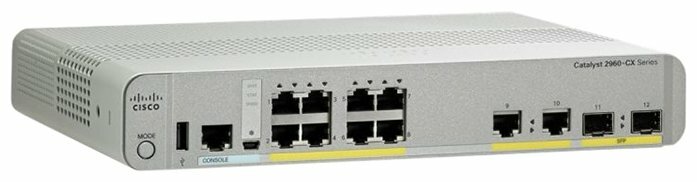 Коммутатор Cisco WS-C2960CX-8PC-L