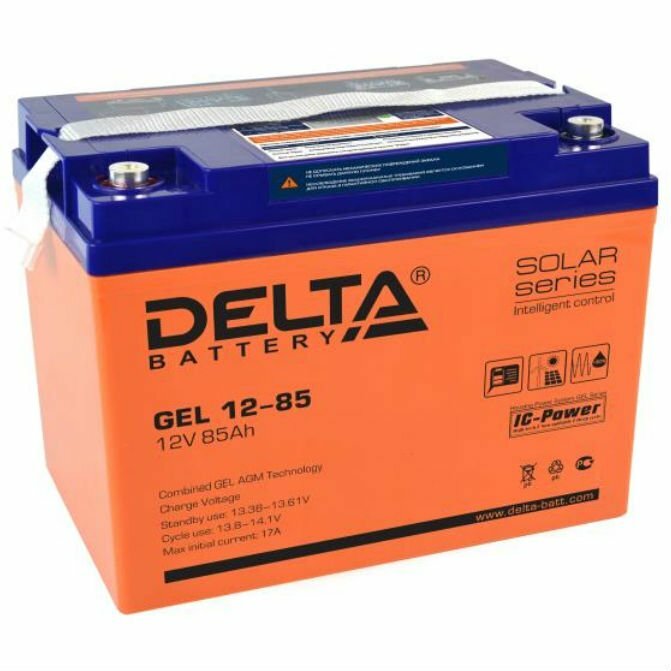 Аккумулятор Delta GEL 12-85