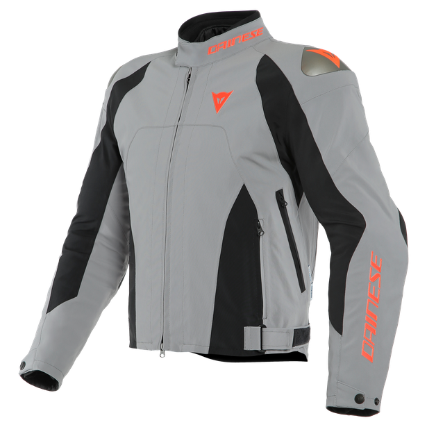 Куртка текстильная Dainese Indomita D-Dry XT Frost-Gray/Black-Matt/Fluo-Red 60