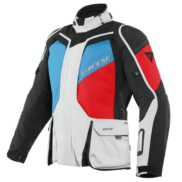 Мотокуртка DAINESE D-EXPLORER 2 GORE-TEX 80c glacier-gray/blue/lava-red/black 56