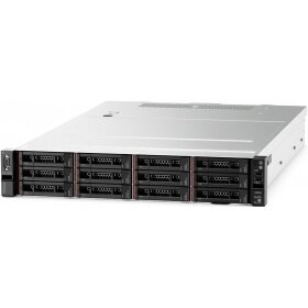 Сервер Lenovo TCH ThinkSystem SR550 (7X04A0AJEA) Rack 2U,Xeon 4210 10C(2.2GHz/13Mb/85W), 1x16GB/2666/2R/RDIMM), noHDD(u pto 8/12), No Backplane(3.5quot;quot;), NoRAID, 2xGbE,noPCi, 1x750W,2,8m p/c, XCCEnterprise