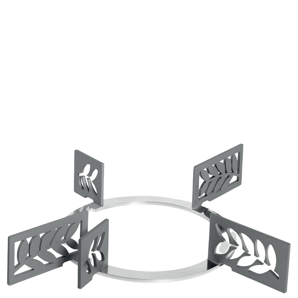 Набор декоративных решеток для варочных панелей Smeg KPDSN100L. Дизайн - листья.
