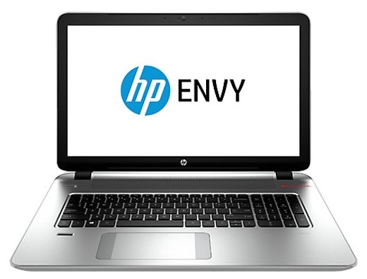 Ноутбук HP Envy 17-k150nr (Core i5 4210U 1700 Mhz/17.3quot;/1920x1080/8.0Gb/1008Gb/DVD-RW/NVIDIA GeForce 840M/Wi-Fi/Bluetooth/Win 8 64)