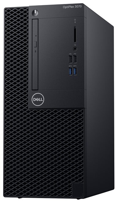 Настольный компьютер DELL OptiPlex 3070 MT (3070-7667) Mini-Tower/Intel Core i3-9100/4 ГБ/1 ТБ HDD/Intel UHD Graphics 630/Ubuntu