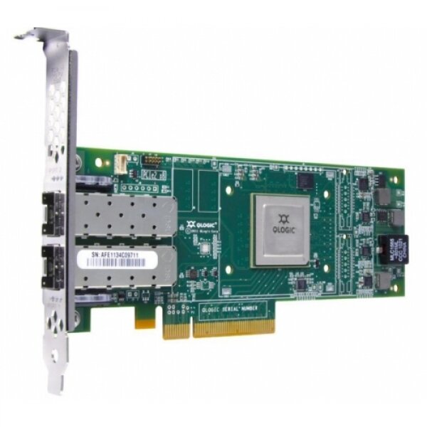 Hewlett-Packard QLE2562 контроллер HP 82Q 8Gb 2-port PCIe FC Host Bus Adapter