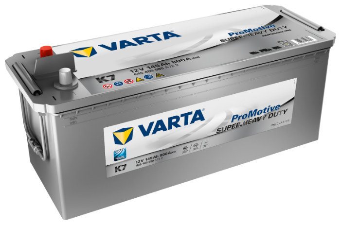 Аккумулятор для грузовиков VARTA Promotive Super Heavy Duty K7 (645 400 080)