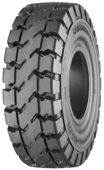 Шина цельнолитая 16x6-8 (150/75-8) Continental SC20 черная SIT