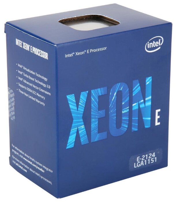 Процессор Intel Xeon E-2124