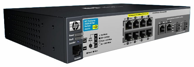 Коммутатор HP ProCurve 2520-8 PoE