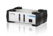 Коммутатор видеосигналов ATEN VS261 / 2-портовый Коммутатор видеосигналов DVI, стереозвук (1920x1200 - 5м) ATEN VS261-AT-G
