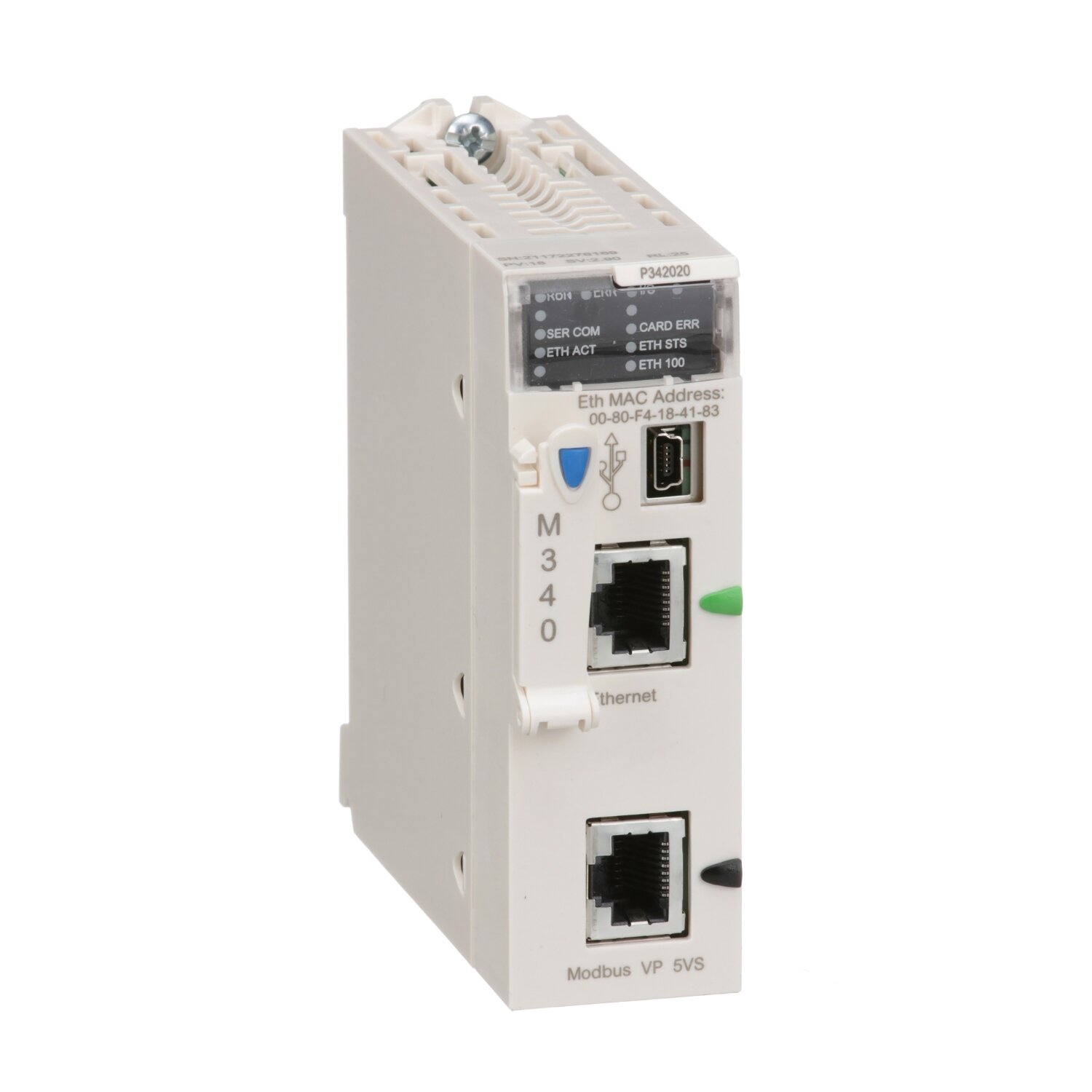 Процессор 340-20, MODBUS, ETHERNET Schneider Electric, BMXP342020RU