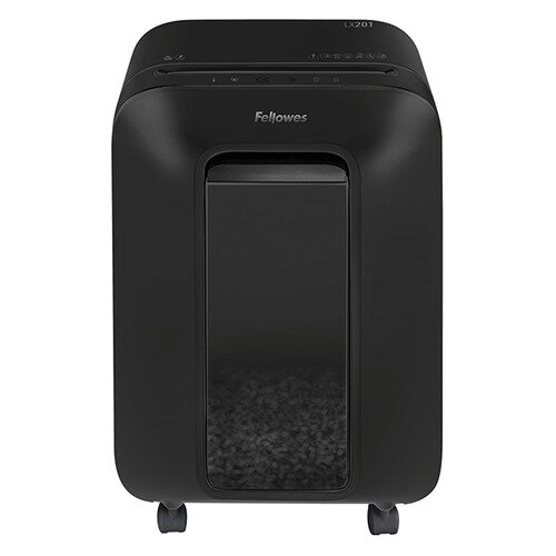 Уничтожитель бумаг FELLOWES PowerShred LX201, P-5, 2х12 мм, 12 лист. одновременно, 22л [fs-50500]