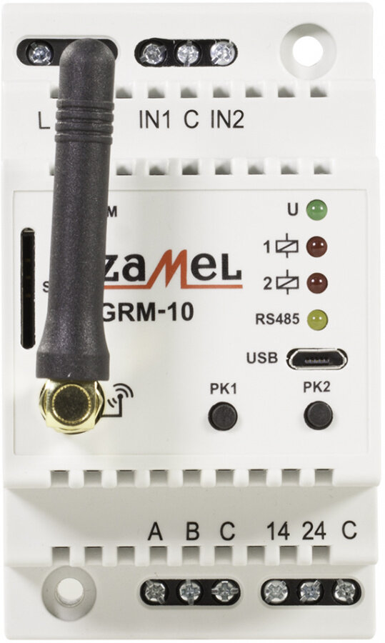 Zamel Приемник дистанционный выключатель GSM модульный
