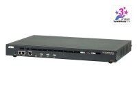 Консольный сервер ATEN SN0108CO / 8-портовый консольный сервер с двумя блоками питания/LAN для подключения устройств с последовательным интерфейсом ATEN SN0108CO-AX-G