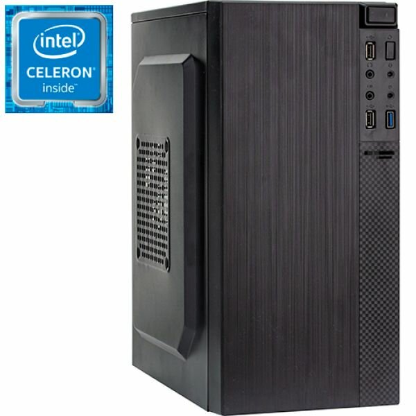 Компьютер PRO-0606880 Intel Celeron G4920 3200МГц, Intel H310, 8Гб DDR4 2400МГц, SSD 120Гб, Intel UHD Graphics 610 (встроенная), 450Вт, Mini-Tower