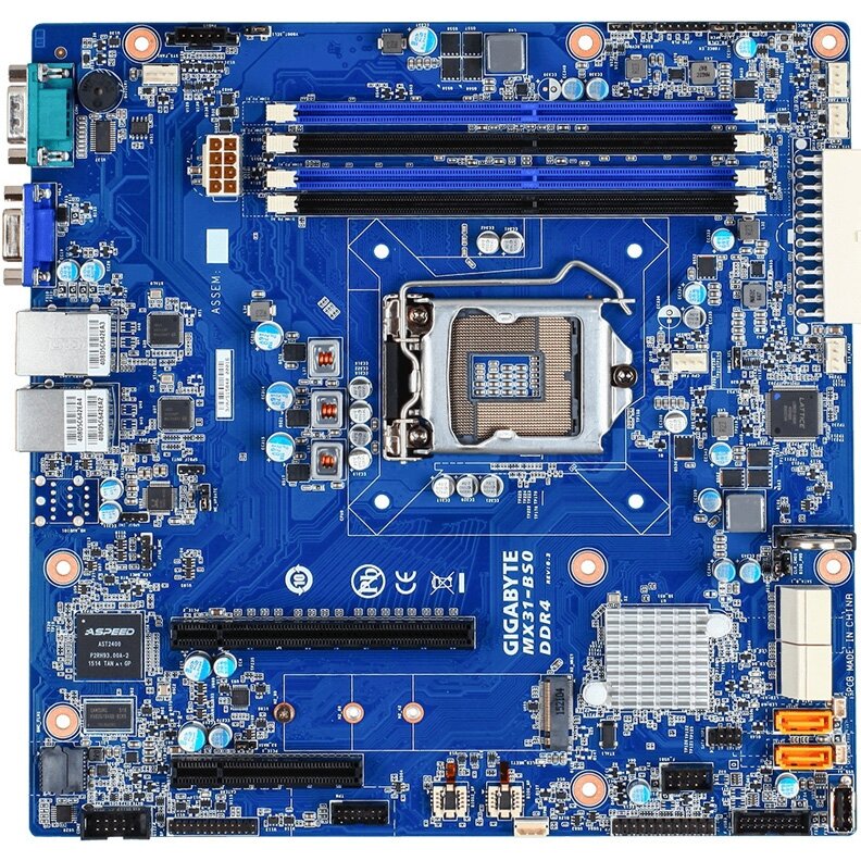 Материнская плата GIGABYTE MX31-BS0 1.1C (GAX31BS0MR-00-G11C) (LGA1151, mATX)