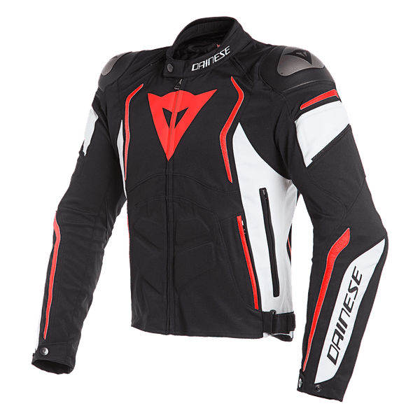 Мотокуртка Dainese Dyno Tex Текстильная n32 black/white/fluo-red 50