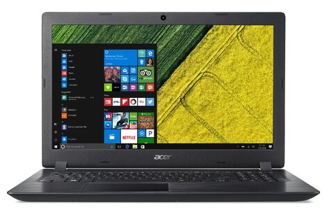 Ноутбук Acer ASPIRE 3 A315-51-37B2 (Intel Core i3 7020U 2300MHz/15.6quot;/1920x1080/4GB/256GB SSD/DVD нет/Intel HD Graphics 620/Wi-Fi/Bluetooth/Windows 10 Home)