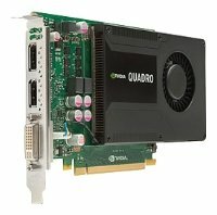 Видеокарта HP Quadro K2000 PCI-E 2.0 2048Mb 128 bit DVI