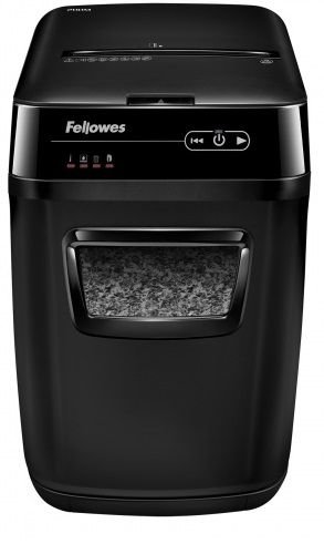 Уничтожитель бумаг Fellowes AutoMax 200M FS-46563 DIN P-5, 2х14 мм, 200 л, 32 лтр., микрорезка, автоподача