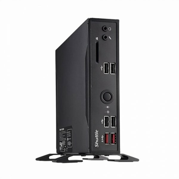 Платформа системного блока с ЦПУ DS10U3 Intel I3-8145U Fanless Support 1080P FHD /2xHDMI+DP/2xDDR4L 2400 Mhz SODIMM Max 32GB/ GLan, 802.11 b/g/n WLAN /2xCOM/SD card reader, 65W adapter, VESA RTL