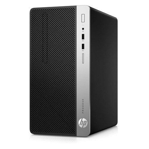 Компьютер HP ProDesk 400 G6, Intel Core i7 9700, DDR4 8ГБ, 256ГБ(SSD), Intel UHD Graphics 630, DVD-RW, Windows 10 Professional, черный [7el83ea]